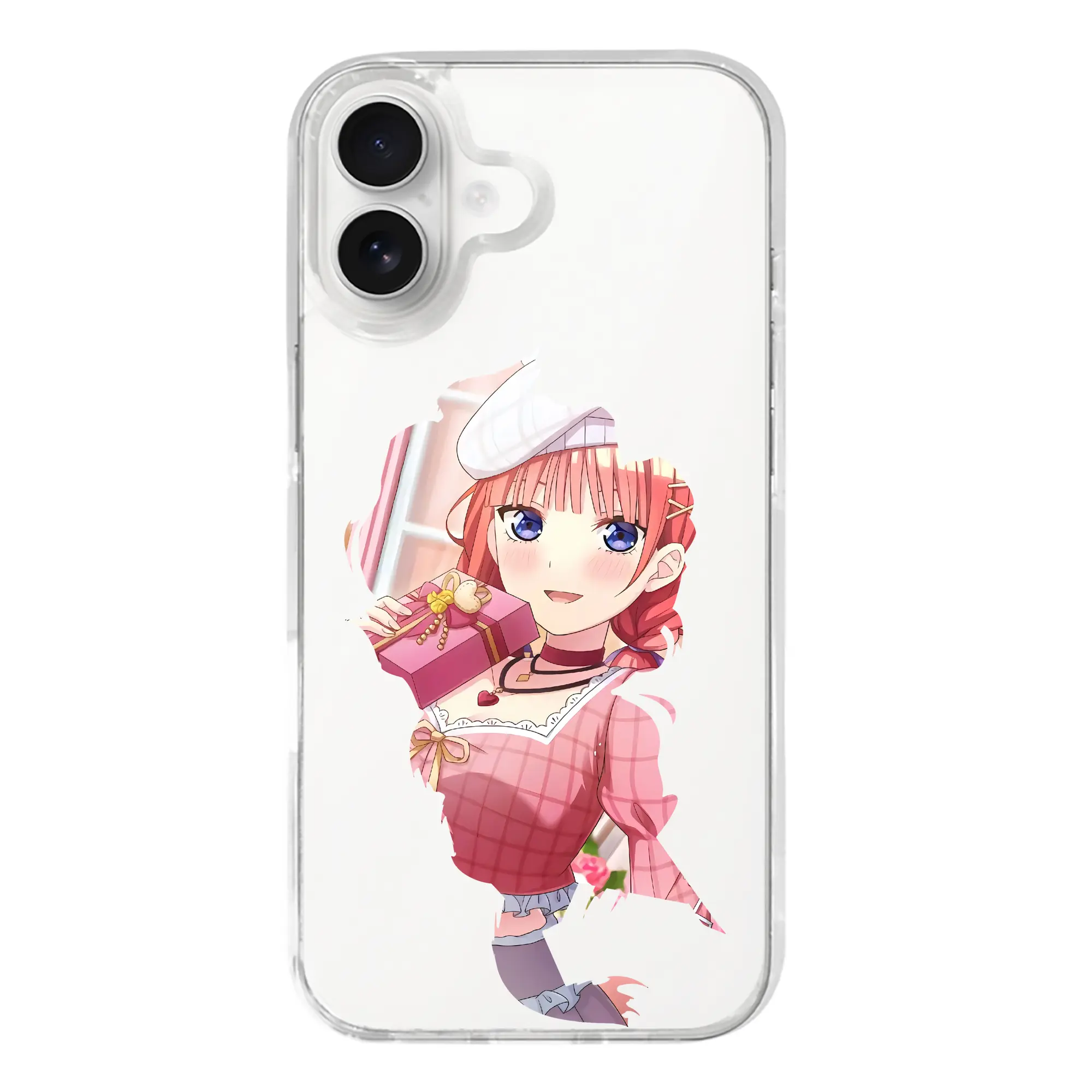 五等分の花嫁 グッズ 中野 二乃 - iPhone 17シリーズ 透明スマホケース – 薄型・耐衝撃・精密フィット保護カバー